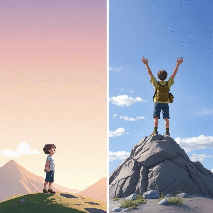 how to show character growth in a narrative