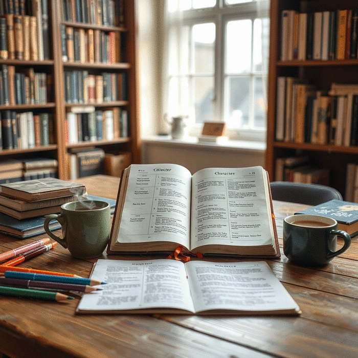 how to use character templates for fiction writing