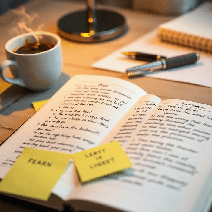 steps to outline a plot for your first novel